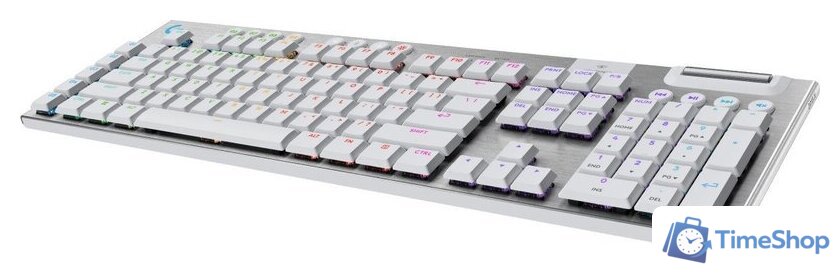 Клавиатура Logitech G915 X Lightspeed GL Tactile 920-012690 (белый, нет кириллицы) - Изображение №2 — Интернет-магазин Time-Shop
