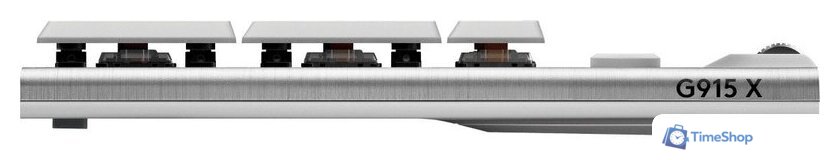 Клавиатура Logitech G915 X Lightspeed GL Tactile 920-012690 (белый, нет кириллицы) - Изображение №4 — Интернет-магазин Time-Shop