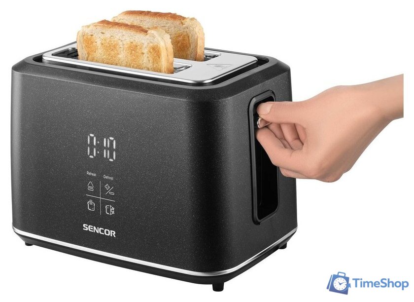 Тостер Sencor STS 0600BK - Изображение №6 — Интернет-магазин Time-Shop