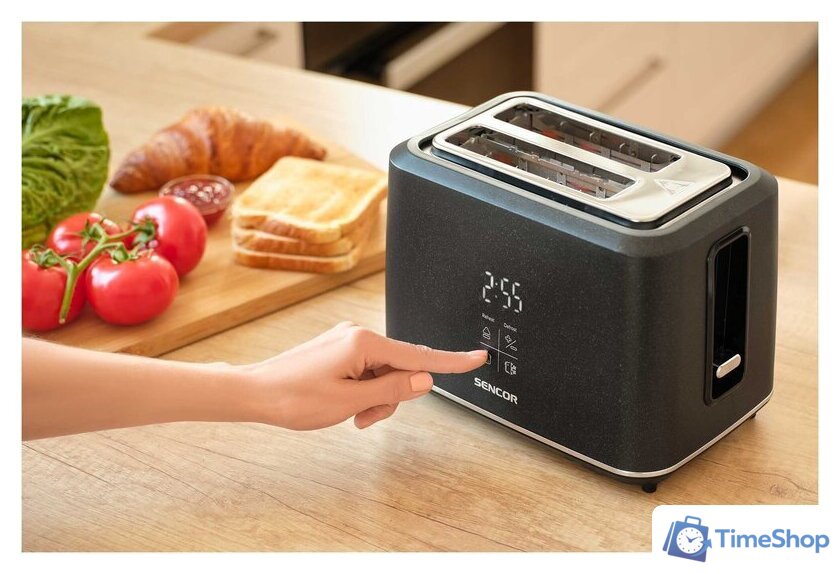 Тостер Sencor STS 0600BK - Изображение №9 — Интернет-магазин Time-Shop