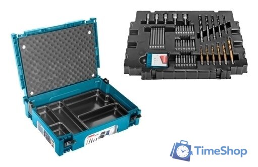 Набор оснастки для электроинструмента Makita B-53768 (56 предметов) - Изображение №1 — Интернет-магазин Time-Shop