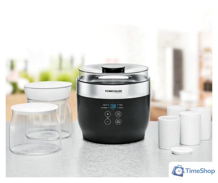 Йогуртница ROMMELSBACHER JG 80 - Изображение №2 — Интернет-магазин Time-Shop