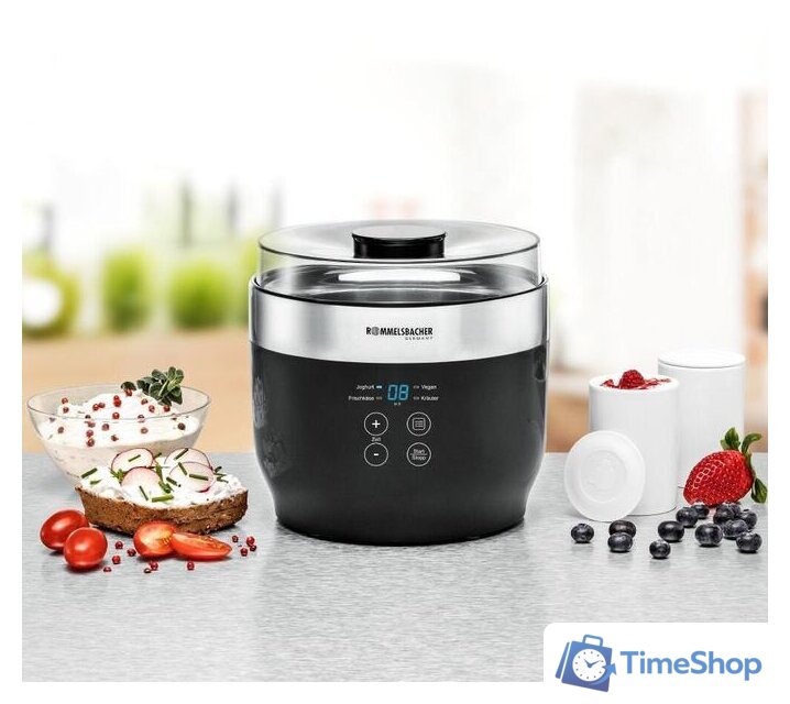 Йогуртница ROMMELSBACHER JG 80 - Изображение №3 — Интернет-магазин Time-Shop