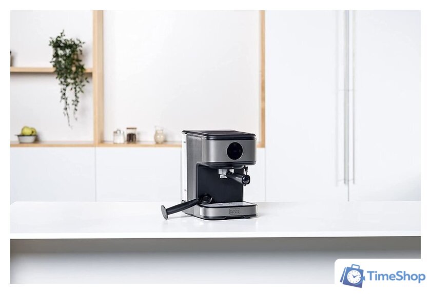 Рожковая кофеварка Black & Decker BXCO850E - Изображение №3 — Интернет-магазин Time-Shop