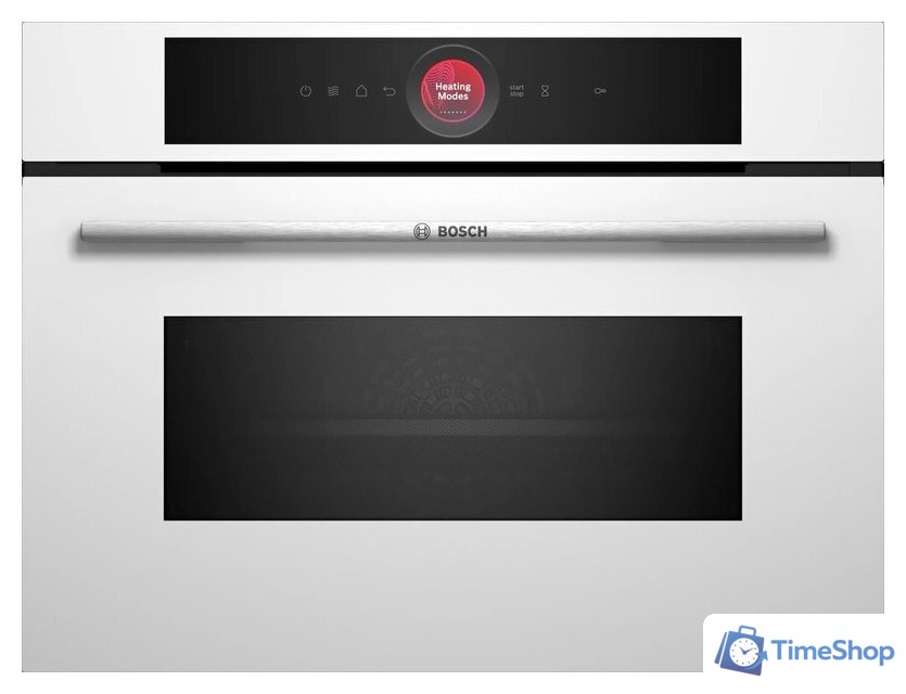 Электрический духовой шкаф Bosch Serie 8 CMG7241W1 - Изображение №1 — Интернет-магазин Time-Shop