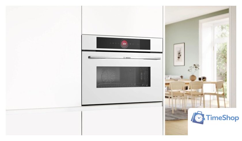 Электрический духовой шкаф Bosch Serie 8 CMG7241W1 - Изображение №5 — Интернет-магазин Time-Shop