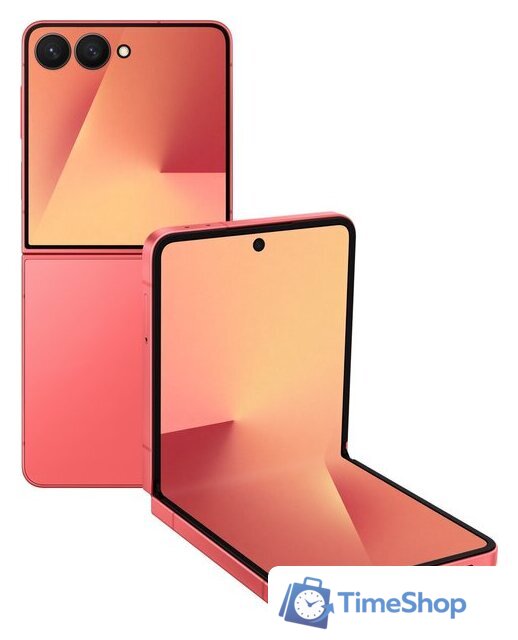 Телефон Samsung Galaxy Z Flip7 SM-F766B 12GB/256GB (коралловый) - Изображение №1 — Интернет-магазин Time-Shop