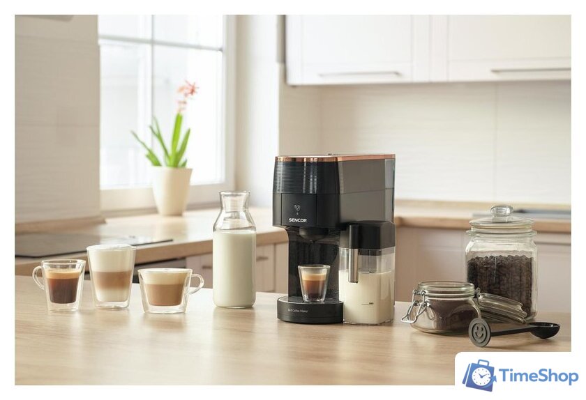 Капсульная кофеварка Sencor SCC 3000BK - Изображение №13 — Интернет-магазин Time-Shop