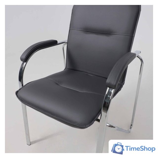 Офисный стул AksHome Samba Aks-1 (Pegasso темно-серый/подлокотники мягкие) - Изображение №7 — Интернет-магазин Time-Shop