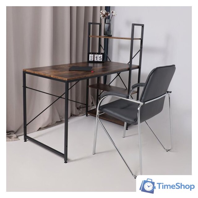 Офисный стул AksHome Samba Aks-1 (Pegasso темно-серый/подлокотники мягкие) - Изображение №15 — Интернет-магазин Time-Shop