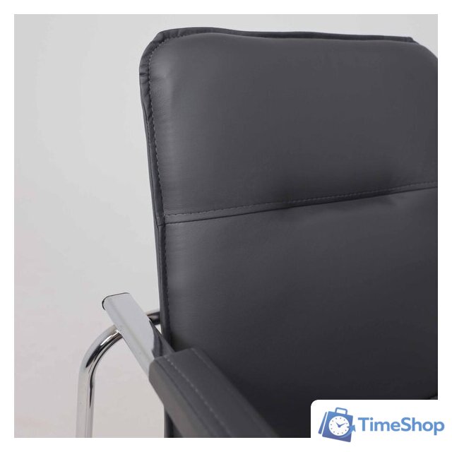 Офисный стул AksHome Samba Aks-1 (Pegasso темно-серый/подлокотники мягкие) - Изображение №8 — Интернет-магазин Time-Shop