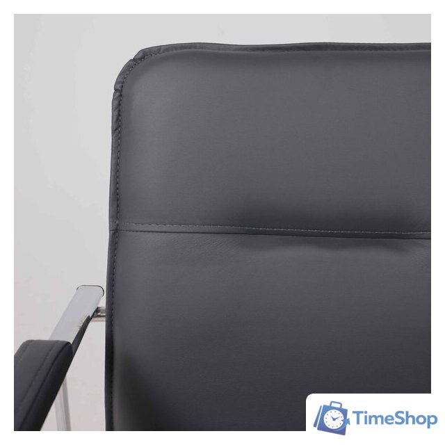 Офисный стул AksHome Samba Aks-1 (Pegasso темно-серый/подлокотники мягкие) - Изображение №12 — Интернет-магазин Time-Shop