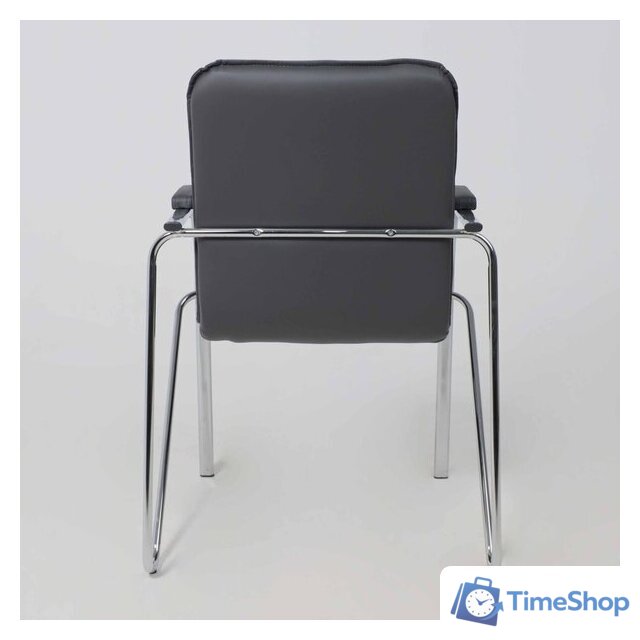 Офисный стул AksHome Samba Aks-1 (Pegasso темно-серый/подлокотники мягкие) - Изображение №6 — Интернет-магазин Time-Shop