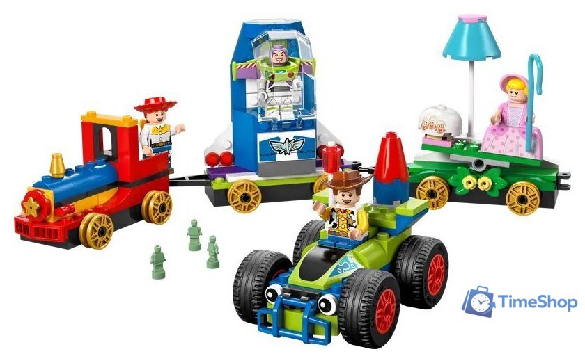 Конструктор LEGO Disney История игрушек: Праздничный поезд и радиоуправл. машинка (43264) - Изображение №2 — Интернет-магазин Time-Shop