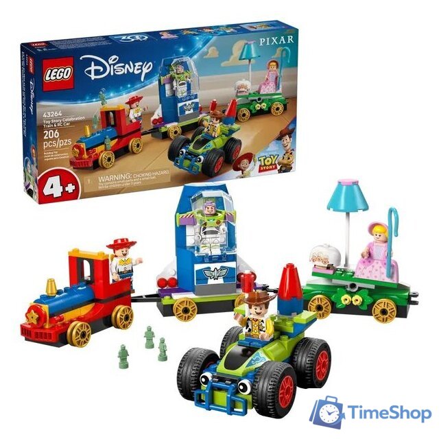 Конструктор LEGO Disney История игрушек: Праздничный поезд и радиоуправл. машинка (43264) - Изображение №3 — Интернет-магазин Time-Shop