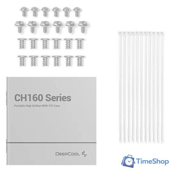 Корпус DeepCool CH160 WH R-CH160-WHNGI0-G-1 - Изображение №4 — Интернет-магазин Time-Shop