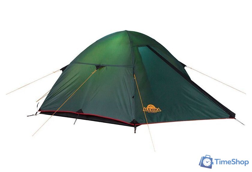 Треккинговая палатка AlexikA Scout 3 Fib (зеленый) - Изображение №4 — Интернет-магазин Time-Shop