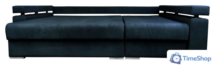 Угловой диван Bobrovmebel Мадрид правый (микровелюр симпл 54 серый) - Изображение №3 — Интернет-магазин Time-Shop