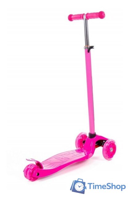 Трехколесный самокат Полесье 0072 94490 (малиновый) - Изображение №2 — Интернет-магазин Time-Shop