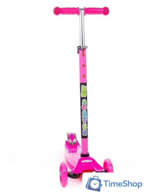 Трехколесный самокат Полесье 0072 94490 (малиновый) - Изображение №5 — Интернет-магазин Time-Shop