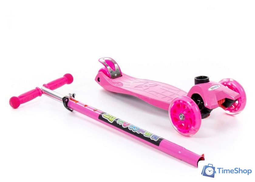 Трехколесный самокат Полесье 0072 94490 (малиновый) - Изображение №10 — Интернет-магазин Time-Shop