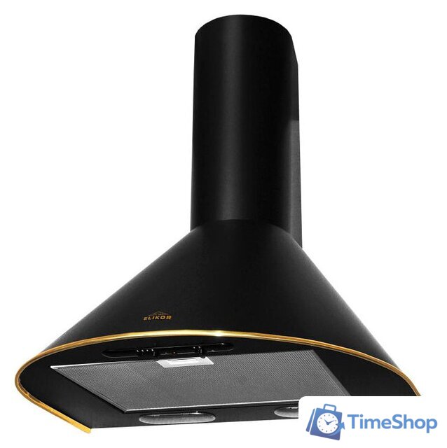 Кухонная вытяжка Elikor Эпсилон 50П-430-П3Л (черный/золото) - Изображение №1 — Интернет-магазин Time-Shop
