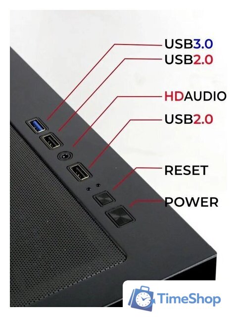 Корпус Ginzzu GL710 - Изображение №13 — Интернет-магазин Time-Shop