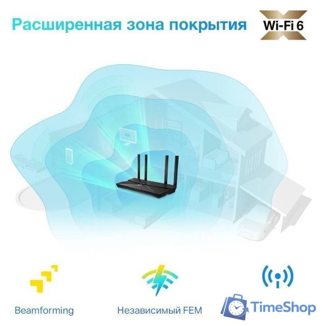 Wi-Fi роутер TP-Link Archer AX1500 - Изображение №7 — Интернет-магазин Time-Shop