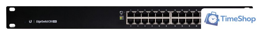 Управляемый коммутатор 3-го уровня Ubiquiti EdgeSwitch 24 250W [ES-24-250W] - Изображение №1 — Интернет-магазин Time-Shop