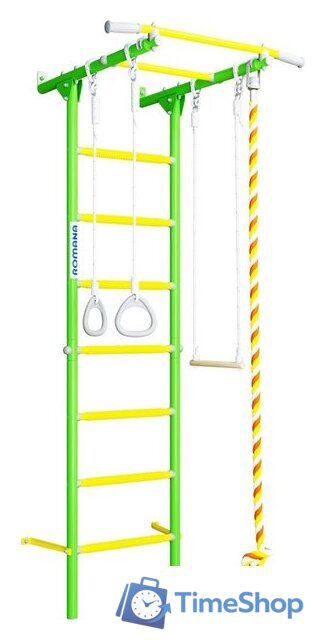 Детский спортивный комплекс Romana S1 01.21.7.06.490.05.00-13 (зеленое яблоко) - Изображение №1 — Интернет-магазин Time-Shop