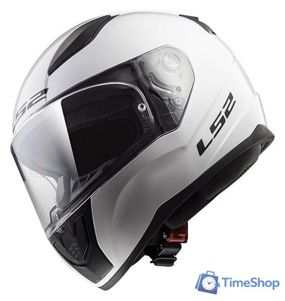 Мотошлем LS2 FF353 Rapid Kid mini Single Mono (M, белый) - Изображение №10 — Интернет-магазин Time-Shop