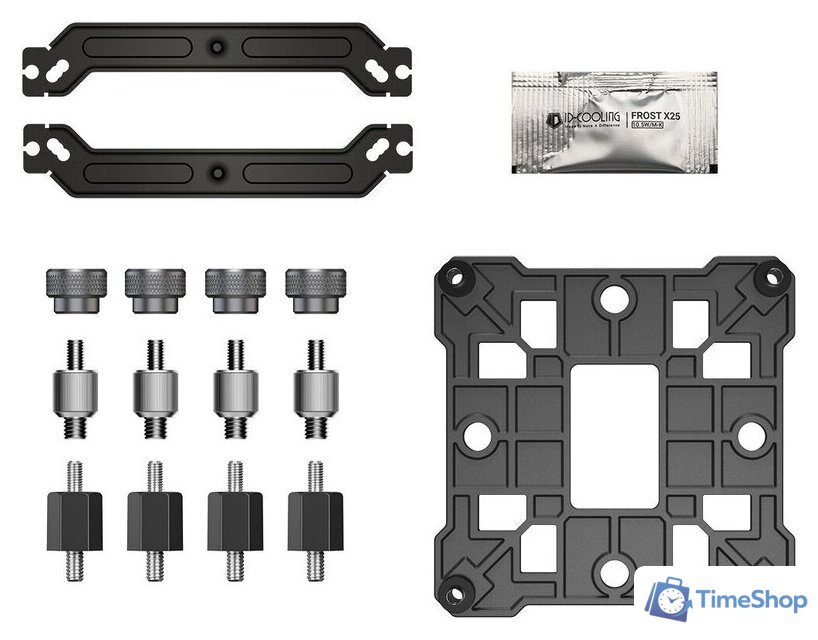 Кулер для процессора ID-Cooling SE-214-XT V2 Black - Изображение №9 — Интернет-магазин Time-Shop