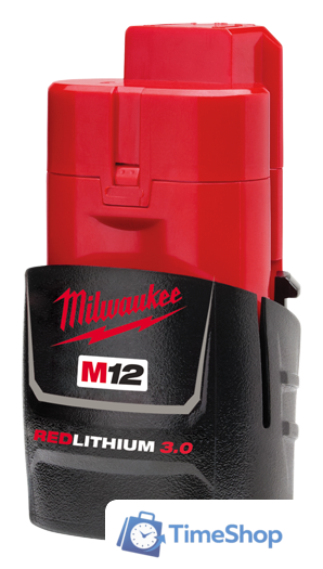 Аккумулятор Milwaukee M12B3 (12В/3 Ah) - Изображение №2 — Интернет-магазин Time-Shop