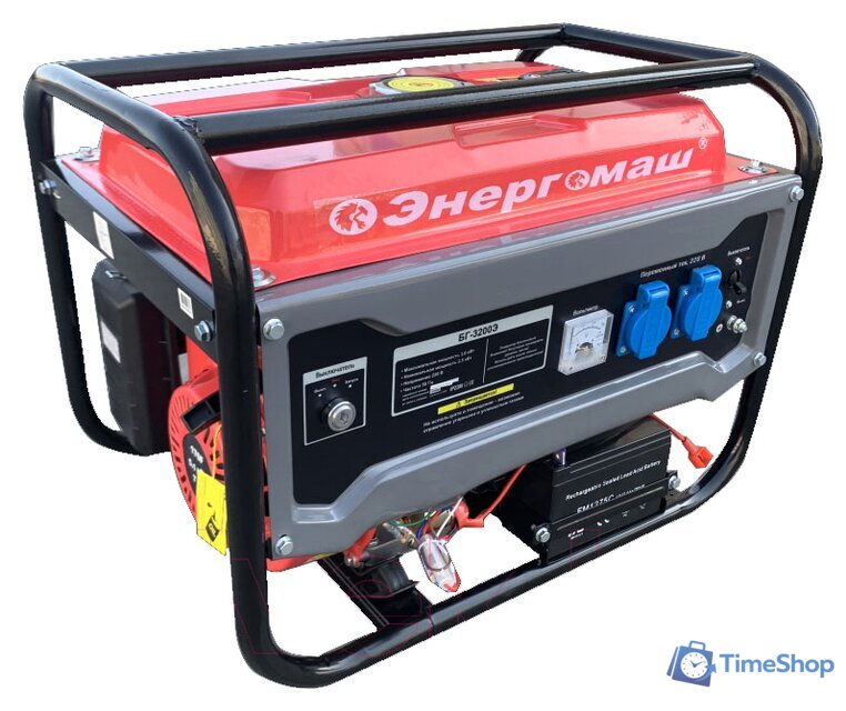 Бензиновый генератор Энергомаш БГ-3200Э - Изображение №1 — Интернет-магазин Time-Shop