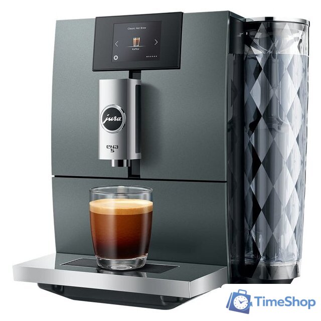 Кофемашина JURA ENA 5 Night Inox EA 15696 - Изображение №1 — Интернет-магазин Time-Shop