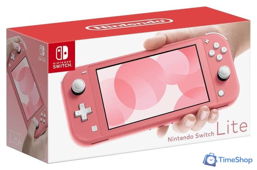 Игровая приставка Nintendo Switch Lite (розовый) - Изображение №1 — Интернет-магазин Time-Shop