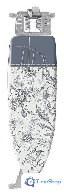 Гладильная доска Nika Тефлон НТ12/1 (серые цветы) - Изображение №2 — Интернет-магазин Time-Shop