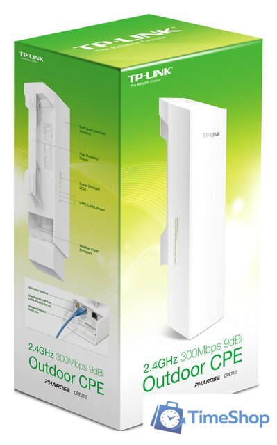 Точка доступа TP-Link CPE210 - Изображение №4 — Интернет-магазин Time-Shop