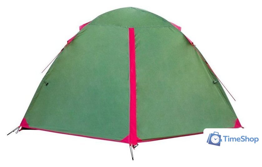 Треккинговая палатка Tramp Lite Camp 2 (зеленый) - Изображение №3 — Интернет-магазин Time-Shop