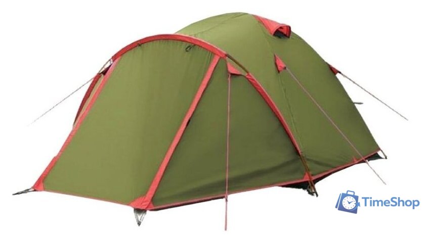 Треккинговая палатка Tramp Lite Camp 2 (зеленый) - Изображение №1 — Интернет-магазин Time-Shop