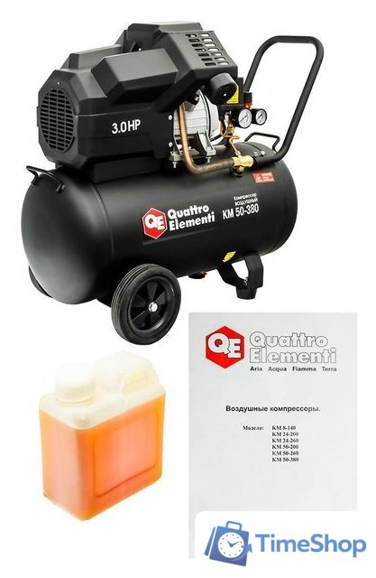 Компрессор Quattro Elementi KM 50-380 - Изображение №5 — Интернет-магазин Time-Shop
