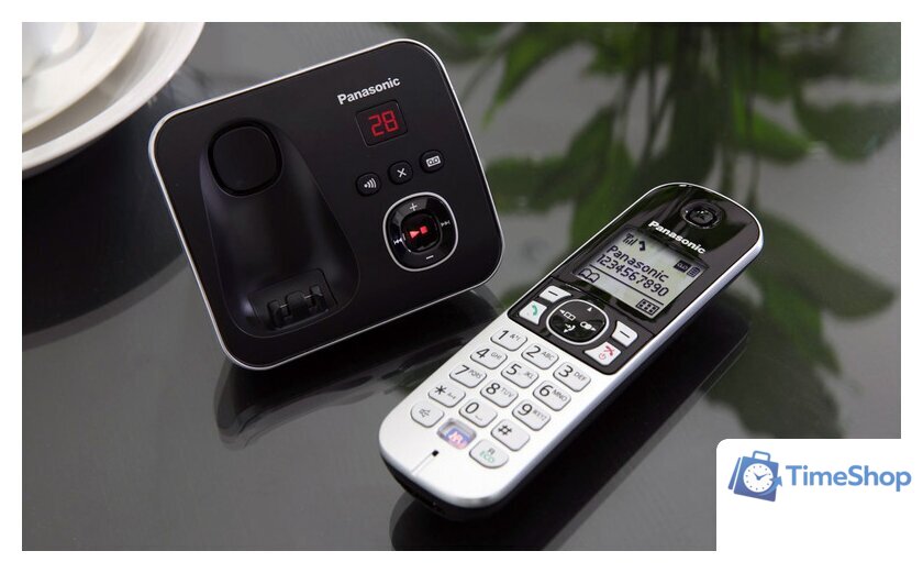 Радиотелефон Panasonic KX-TG6821RUB - Изображение №9 — Интернет-магазин Time-Shop