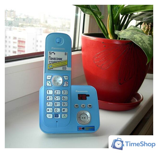 Радиотелефон Panasonic KX-TG6821RUB - Изображение №21 — Интернет-магазин Time-Shop