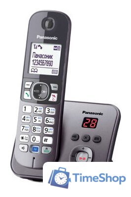 Радиотелефон Panasonic KX-TG6821RUB - Изображение №3 — Интернет-магазин Time-Shop
