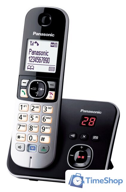 Радиотелефон Panasonic KX-TG6821RUB - Изображение №5 — Интернет-магазин Time-Shop