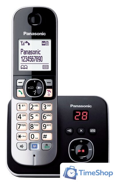 Радиотелефон Panasonic KX-TG6821RUB - Изображение №4 — Интернет-магазин Time-Shop