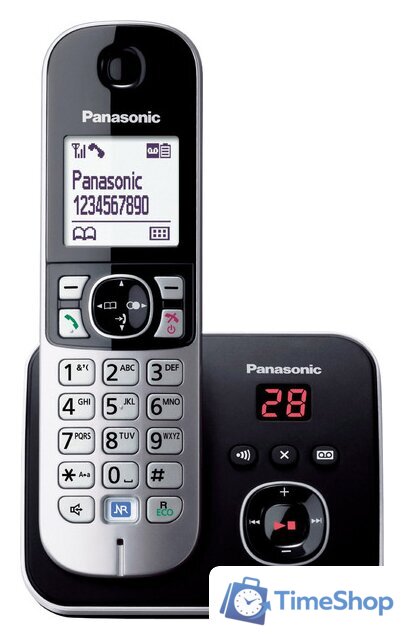 Радиотелефон Panasonic KX-TG6821RUB - Изображение №1 — Интернет-магазин Time-Shop