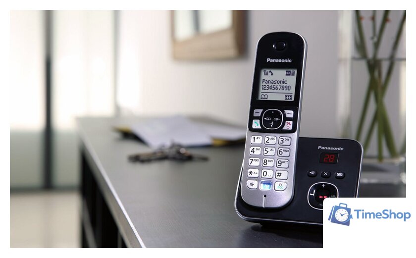 Радиотелефон Panasonic KX-TG6821RUB - Изображение №11 — Интернет-магазин Time-Shop