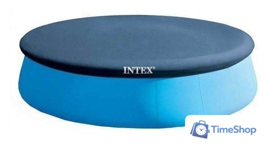 Тент Intex Тент-чехол для бассейнов Easy Set 396 см (выступ 30 см) 28026 - Изображение №1 — Интернет-магазин Time-Shop