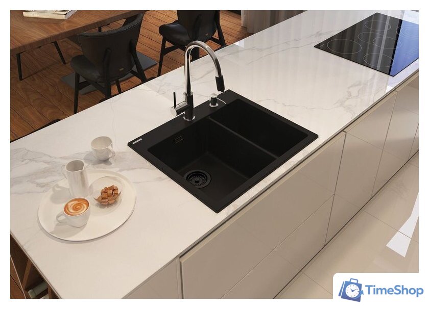 Кухонная мойка Deante Eridan ZQE N503 (черный) - Изображение №3 — Интернет-магазин Time-Shop
